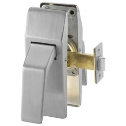 Sargent 2428-114 RHR 15 Hospital Push/Pull Latch Satin Nickel Plated Clear Coated