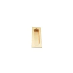 Ives Residential 222B10 Solid Brass Rectangular Flush Pull Satin Bronze Finish