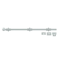Deltana 24SB26 24" Length Heavy Duty Extra Security Surface Bolt Polished Chrome