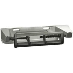 ASI American Specialties, Inc. 10-0263-1 American Specialties Commercial Surface Mounted Single Toilet Tissue Holder Dispenser Controlled Delivery In Silver