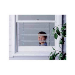 KNAPE & VOGT MFG CO 1134- Window Security Guard, Adjustable, 4-Bar