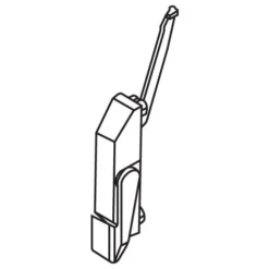 Brixwell 34-99-3 Multipoint Casement Lock White Used In Tie Bar Applications