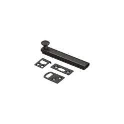 Deltana 4SBCS10B 4" Length HD Concealed Screw Surface Bolt Oil Rubbed Bronze
