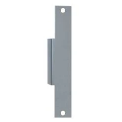 Don Jo AF-29-SL 1-3/8" X 9" Blank Electric Strike Aluminum Frame Filler Plate Silver Coated Finish