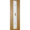 Don Jo AST-21341-WH 1-3/4" X 18" Single Hole Strike White Finish