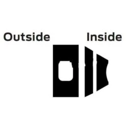 Schlage Commercial B580P-619 B580 Door Bolt