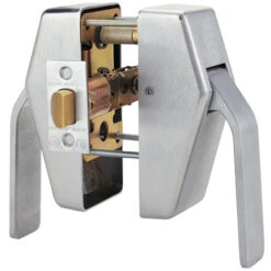 Schlage HL6-5 626AM B E1 A Lock Hospital Push/Pull Latch Satin Chrome