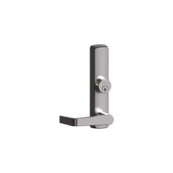 Hager 171529 46NL Night Latch Escutcheon Outside Exit Device Trim With August Lever Oil Rubbed Bronze Finish
