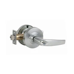 Schlage Lock ND80PD ATH 626 ND Series Storeroom C Keyway Athens With 13-247 Latch 10-025 Strike Satin Chrome Finish