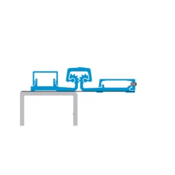 Select Hinges SL57 CL SD 95 CONTINUOUS HINGE, FULL SURFACE STANDARD DUTY, 95 INCHES CLEAR ALUMINUM