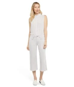 NYDJ High-Rise Major Wide Leg Capris In Roadtrip