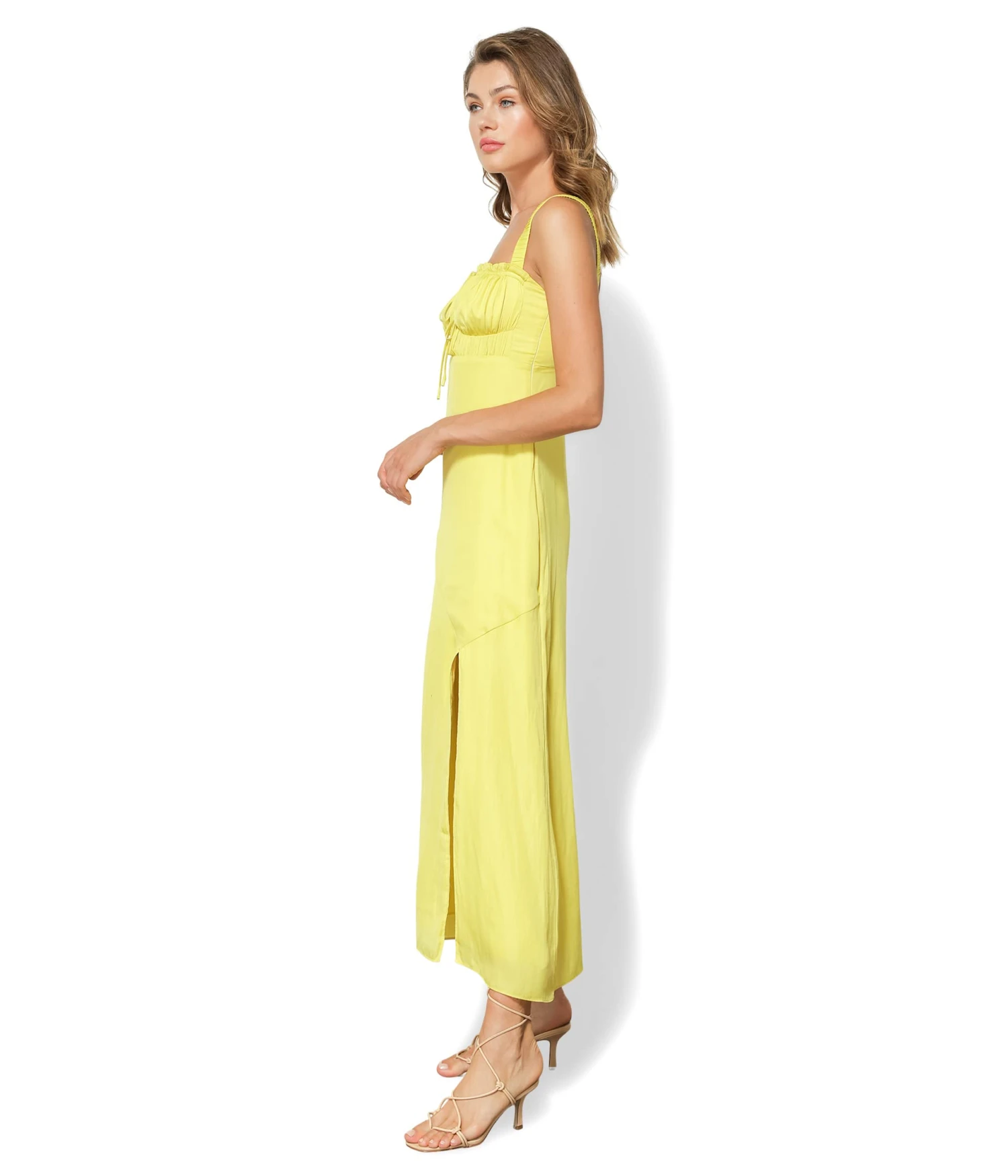 Line And Dot Brooke Midi Dress - Image 3