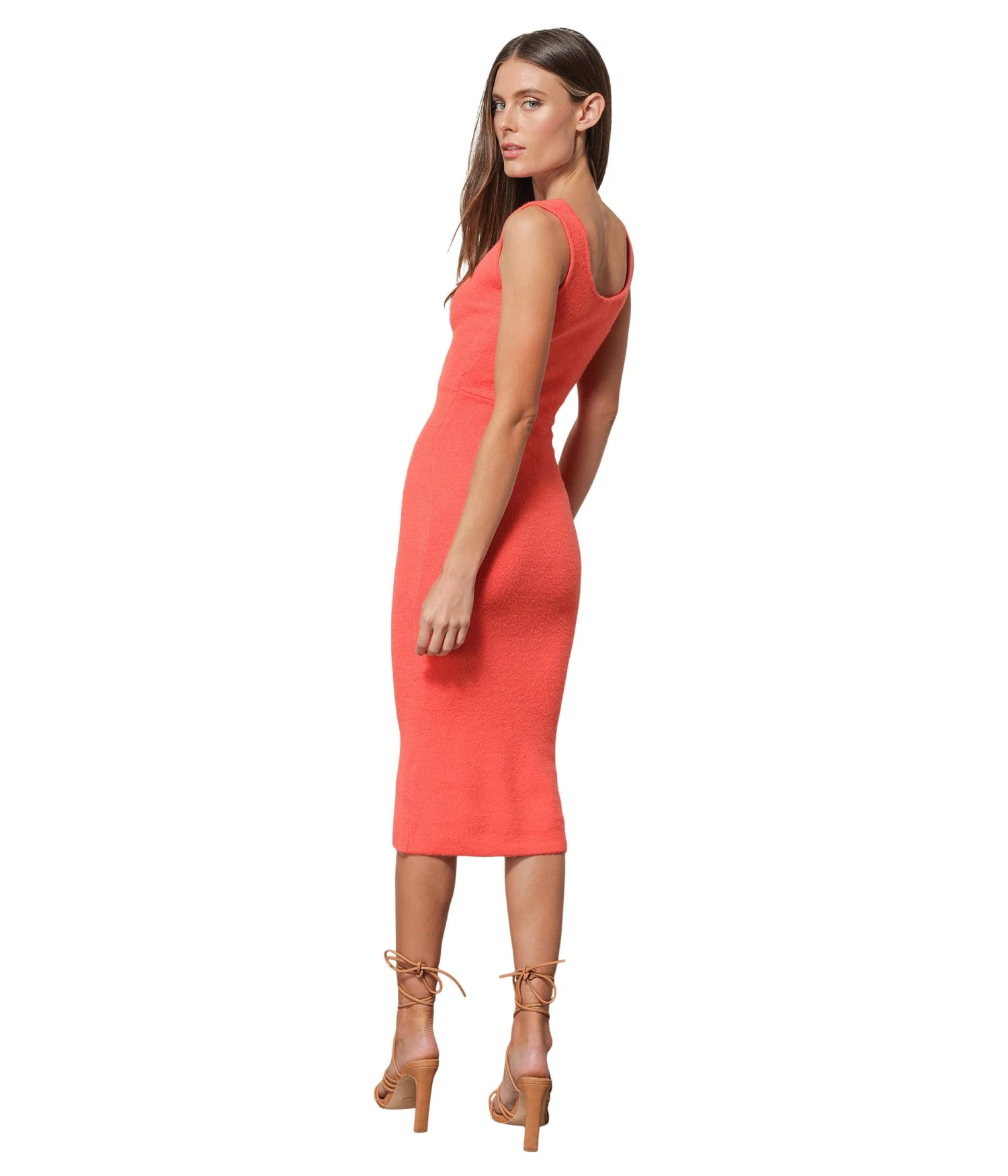 Line And Dot Reese Cutout Sweater Midi Dress - Image 2