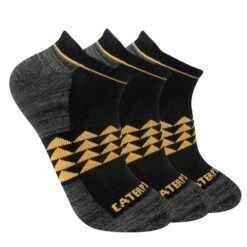 Caterpillar 3-pack Half Cushioned No Show Socks