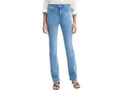 7 For All Mankind No Filter Skinny Boot In Lily Blue