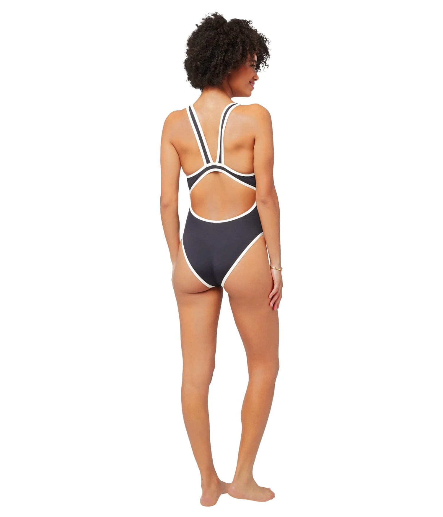 L*Space Color-Block Ebony One-Piece Classic - Image 3