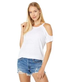 Chaser Linen Jersey Vented Sleeve Raglan Tee