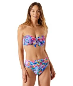 Tommy Bahama Watercolor Floral Tie Bandeau