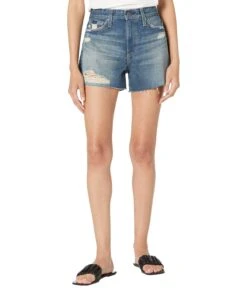 AG Jeans Alexxis Vintage High-Rise Shorts In 8 Years Festival