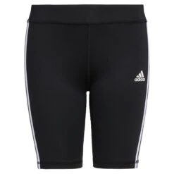 Adidas Kids 3-Stripes Bike Shorts (Big Kids)