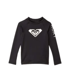 Roxy Kids Whole Hearted Long Sleeve Rashguard (Toddler/Little Kids/Big Kids)