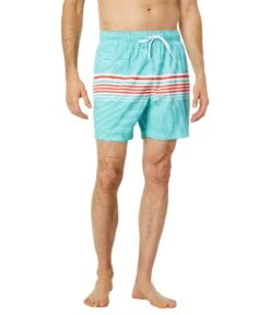 Nautica Sustainably Crafted 6" Striped Swim