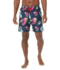 U.S. POLO ASSN. Tie-Dye Lobster Swim Shorts