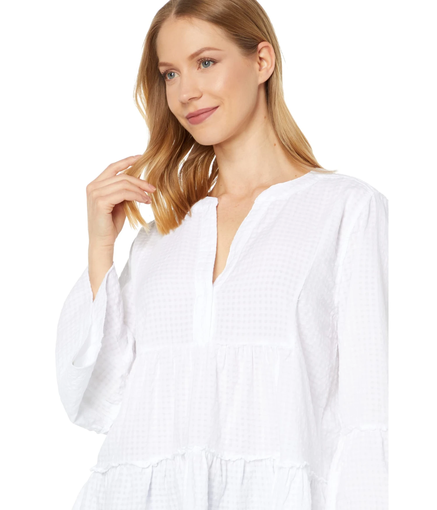 Dylan By True Grit Reese Cotton Ella Blouse - Image 3