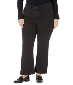 Madewell Plus Cali Demi-Boot Jeans In Bayland Wash: Raw-Hem Edition