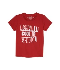 The Original Retro Brand Kids Back To School Cotton Crew Neck Tee (Big Kids)