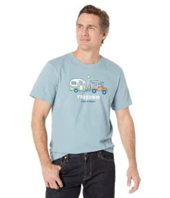 Life Is Good Jake And Rocket Freedom Crusher™ Tee