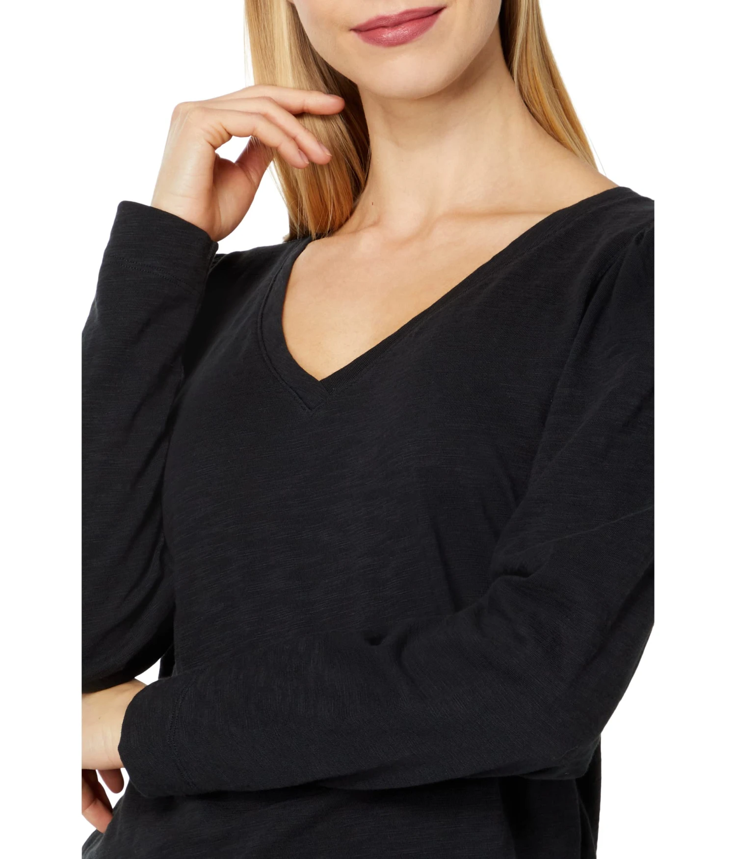 Lilla P Full Sleeve V-Neck - Image 3