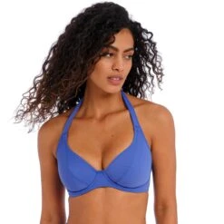 FREYA Jewel Cove Underwire Halter Bikini Top
