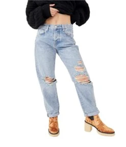 Free People We The Free Bren Boyfriend Jeans