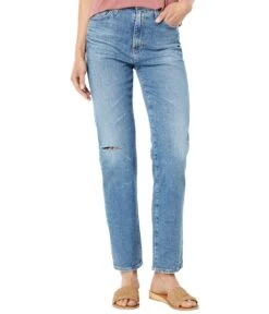 AG Jeans Phoebe High-Rise Vintage Taper Jeans In 13 Years Prodigy