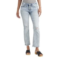 Silver Jeans Co. Suki Straight Crop L43983SCV176