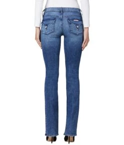 Hudson Jeans Beth Mid-Rise Baby Boot Petite Flap In Memory Lane