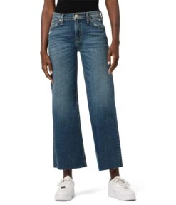 Hudson Jeans Rosie High-Rise Wide Leg Ankle In Philly
