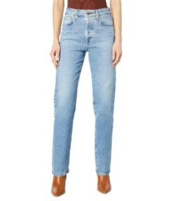 AG Jeans Alexxis High-Rise Vintage Straight In Athens