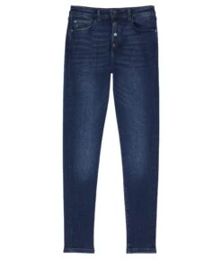DL1961 Kids Chloe High-Rise Skinny In Eco Dark (Big Kids)