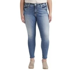 Silver Jeans Co. Plus Size Avery Skinny Jeans W94116ECF309