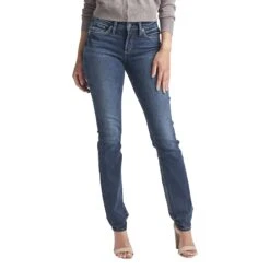 Silver Jeans Co. Suki Straight Jeans L93413EDB359