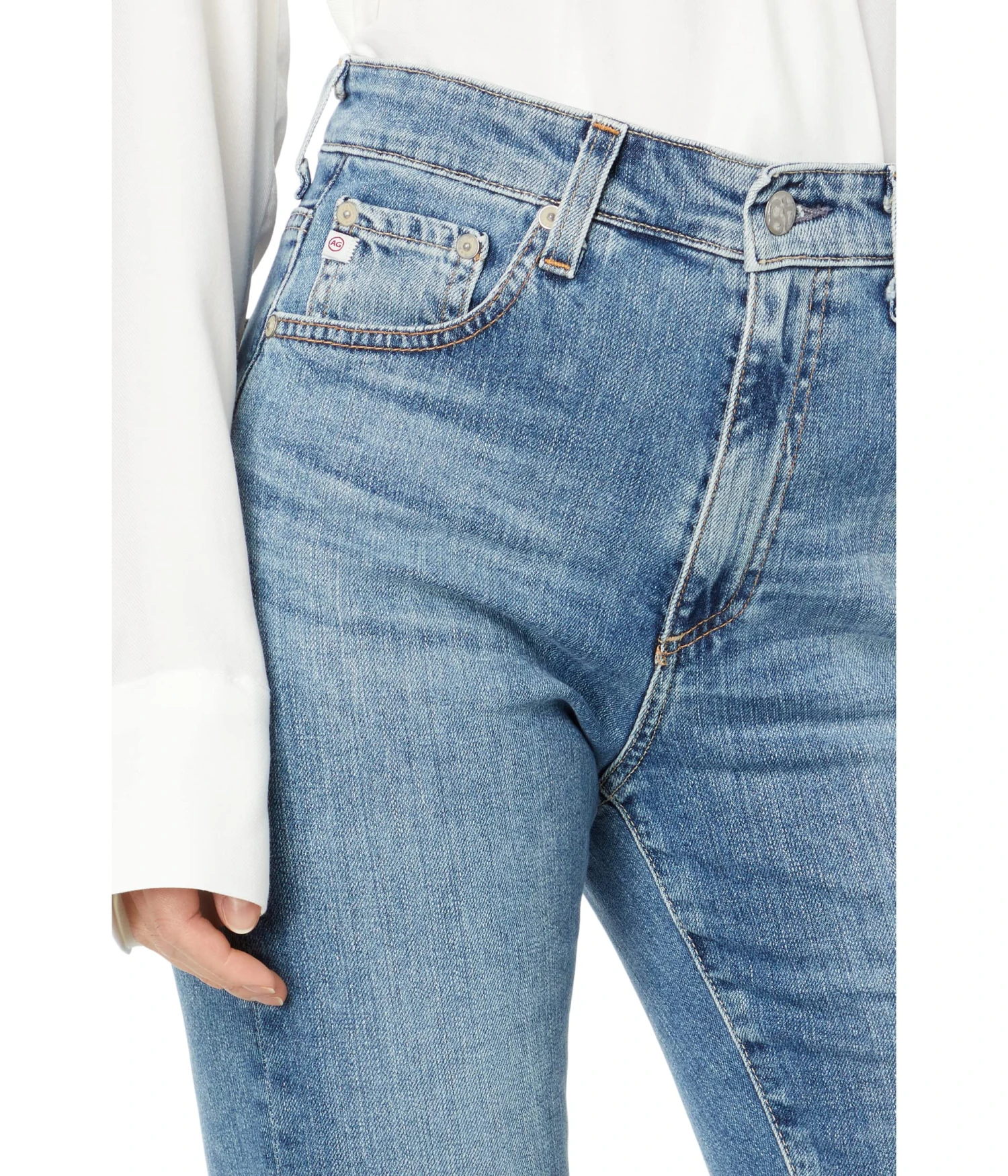 AG Jeans Alexxis Boot In 17 Years Waveview - Image 3